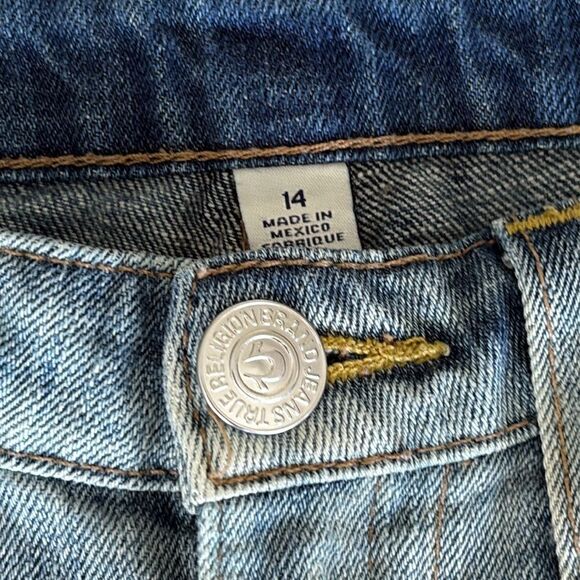 True Religion Halle Flap Pocket Skinny Fit 100% Cotton Jeans - Picture 6 of 12